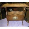 Image 3 : Antique Magazine Rack W/Table Top