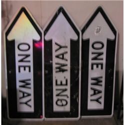 One Way Traffic Signs