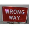 Image 3 : Wrong Way Trafrfic Sign