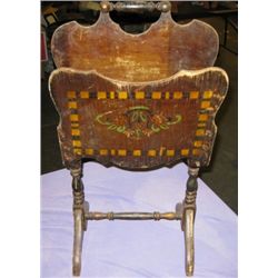 Antique Magazine Rack.