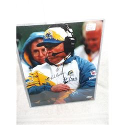 Rick Brooks Autograph 8 x 10