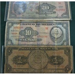 (1956) 20 Pesos Bank Note,