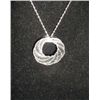 Image 1 : Womens white Gold Rhodium over Sterling