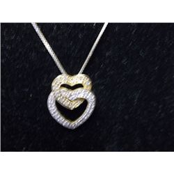 Womens 14k two Gold over Solid Sterling