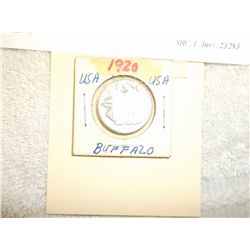 1920  Buffalo Nickel