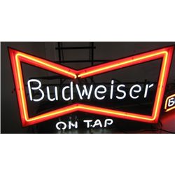 Neon Sign "Budweiser On Tap"