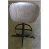 Image 2 : Black Low Back Swivel Bar Stool.