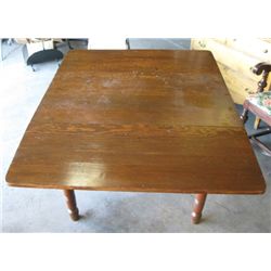 Vintage Oak Drop Leaf Table