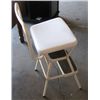 Image 1 : White Two Step Chair/Stepping Stool.