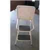 Image 3 : White Two Step Chair/Stepping Stool.