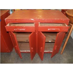 Vintage Wood Cabinet