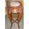 Image 1 : Lamp Table With Marble Inlay,