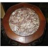 Image 3 : Lamp Table With Marble Inlay,