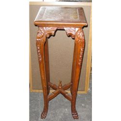 Square Marble Inlay Table,