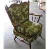 Image 2 : Vintage Wood Frame Rocker Chair,
