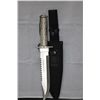 Image 1 : COLLECTORS EDITION 14" SURVIVAL KNIFE HEAVY DUTY WITH S