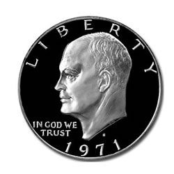 Eisenhower Dollar  Silver Proof