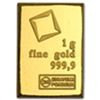 Image 1 : 1 gram Gold Bar (Secondary Market) .999+ Fine