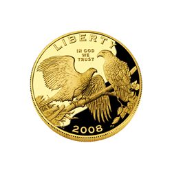 Gold $5 Commemorative Bald Eagle Proof (Date of our cho