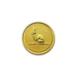 Australian Lunar Gold Twentieth Ounce Gold 1999 Rabbit