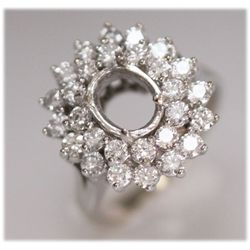 GENUINE 1.50 CTW 14K DIAMOND GOLD RING