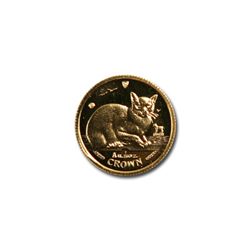 Isle of Man Gold Cat 25th Ounce