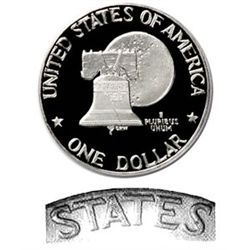 Eisenhower Dollar Clad Proof Type 2