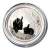 Image 1 : Australian Lunar Silver 2 oz Silver Series II 2011 Rabb