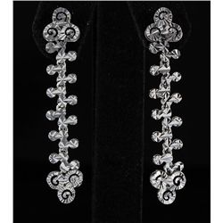 4.11g New Design Diamond Cut Gold Plated Silver Earring