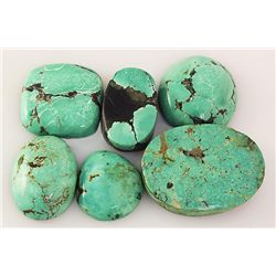 Natural Turquoise 179.51ctw Loose Small Gemstone Lot of