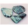 Image 1 : Natural Turquoise 242.43ctw Loose Gemstone 3pc Big Size