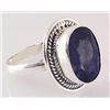 Image 2 : SAPPHIRE CORRUNDUM 31.20CTW ANTIQUE LOOKS .925 RING