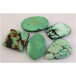 Natural Turquoise 200.05ctw Loose Gemstone 3pc Big Size