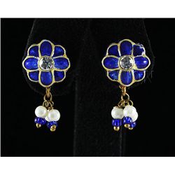 2.25GRAM INDIAN HANDMADE LAKH STUD FASHION EARRING