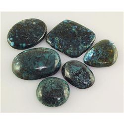 Natural Turquoise 229.13ctw Loose Gemstone Lot of 5