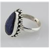 Image 2 : SAPPHIRE CORRUNDUM 26.80CTW SILVER RING