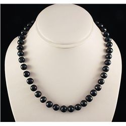 BLACK FRESHWATER PEARL 278.13CTW ROUND NECKLACE