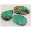 Image 1 : Natural Turquoise 246.38ctw Loose Gemstone 3pc Big Size