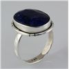Image 1 : SAPPHIRE CORRUNDUM 25.92CTW SILVER RING