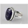 Image 2 : SAPPHIRE CORRUNDUM 25.92CTW SILVER RING