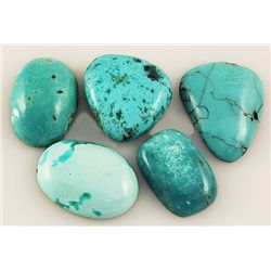 Natural Turquoise 140.52ctw Loose Small Gemstone Lot of