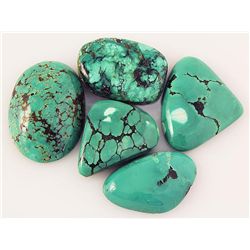 Natural Turquoise 165.33ctw Loose Small Gemstone Lot of