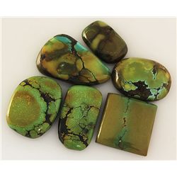 Natural Turquoise 193.85ctw Loose Small Gemstone Lot of