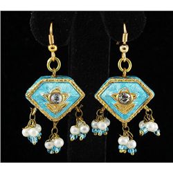 4.60GRAM INDIAN HANDMADE LAKH FASHION EARRING