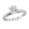 Image 1 : 0.60 ct Round cut Diamond Solitaire Ring, I-J, SI2