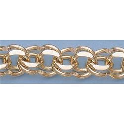 Pure Gold 7.5  14k Gold-Yellow 11.0mm Charm Bracelets