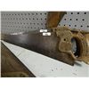 Image 1 : VINTAGE HAND SAW - LEAVES ON HANDLE