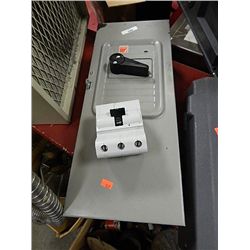 ELECTRICAL POWER BOX & BREAKER