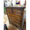 Image 1 : HIGHBOY DRESSER - 5 DRAWER