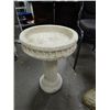 Image 1 : CONCRETE - BIRD BATH - 2 PC